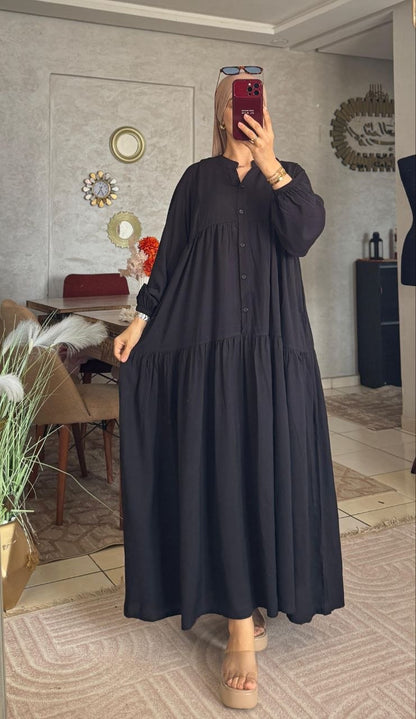 فستان طويل كلوش