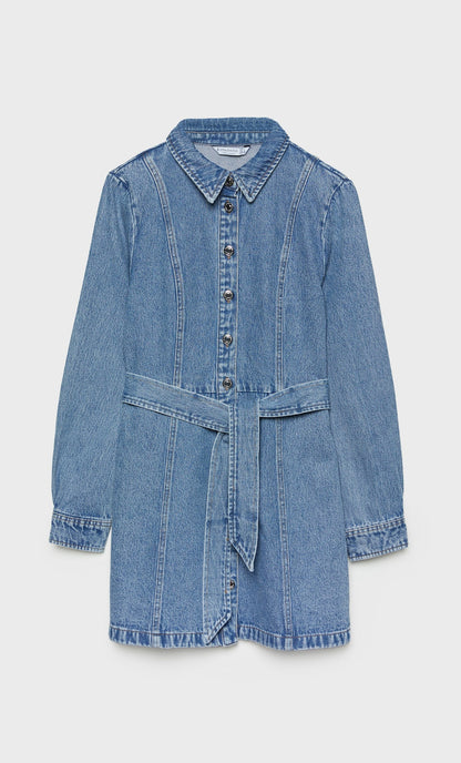 ROBE CHEMISE EN JEAN