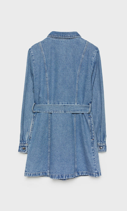 ROBE CHEMISE EN JEAN