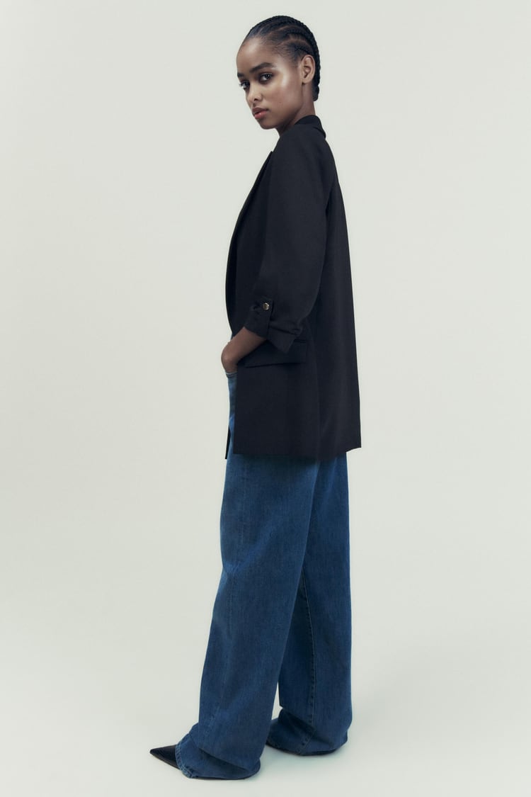 VESTE À MANCHES RETROUSSÉES