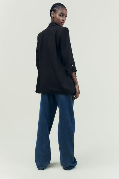 VESTE À MANCHES RETROUSSÉES
