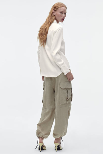 SATIN SHIRT